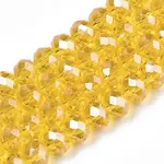 Electroplate Glass Beads Strands