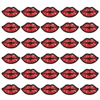 30Pcs Lip Appliques