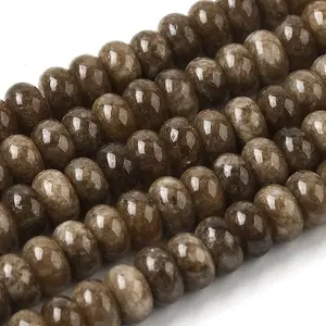 Dyed Natural White Jade Beads Strands