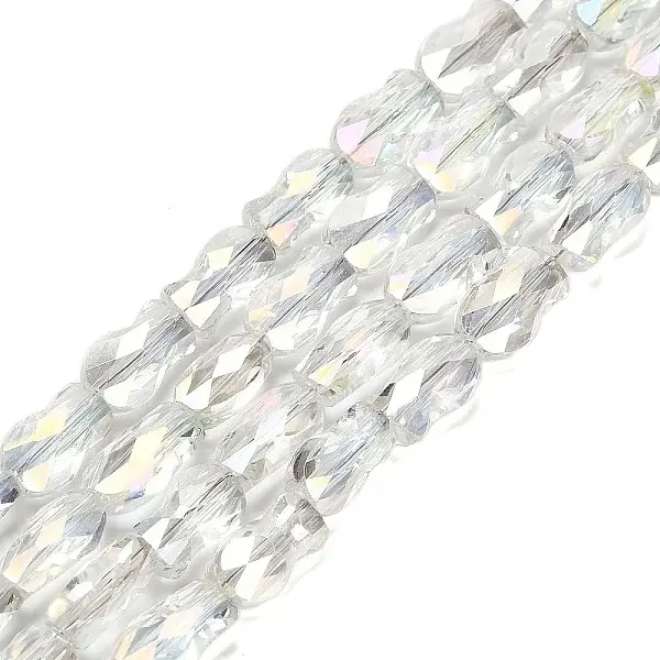 Electroplate Glass Beads Strands