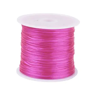 Flat Elastic Crystal String