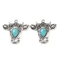 Synthetic Turquoise Pendants