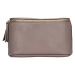 Dámská kožená ledvinka Italia Milagros - šedá