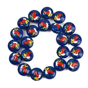 Christmas Handmade Lampwork Enamel Beads