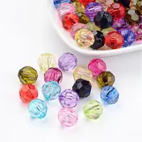 Transparent Acrylic Beads
