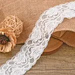 Lace Trim Nylon Stretch Ribbon for Jewelry Making