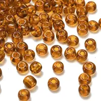 Transparent Colours 6/0 Glass Seed Beads