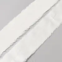 5M Polyester Satin Frayed Ribbon