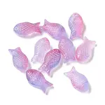 Baking Painted Transparent Glass Beads