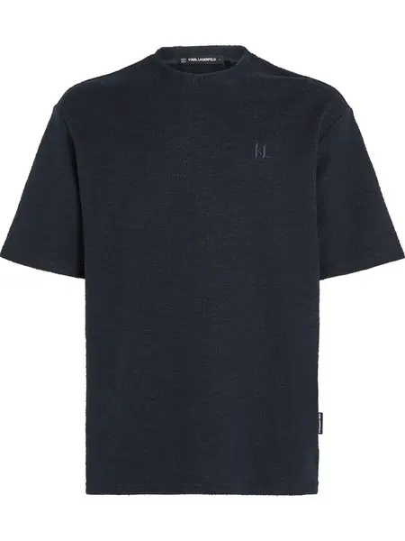 Karl Lagerfeld Tričko  tmavomodrá