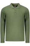 NORWAY 1963 MEN'S LONG-SLEEVED POLO SHIRT, GREEN