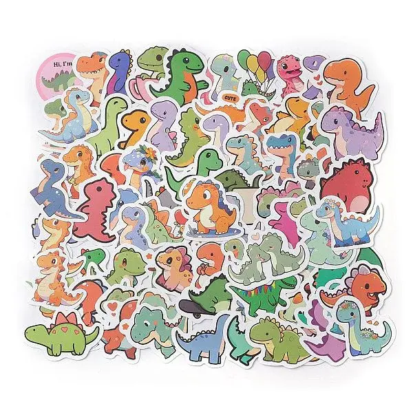 100Pcs PVC Waterproof Cartoon Stickers