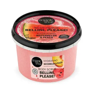 Organic Shop Tělový peeling Vodní meloun a broskev 250 ml