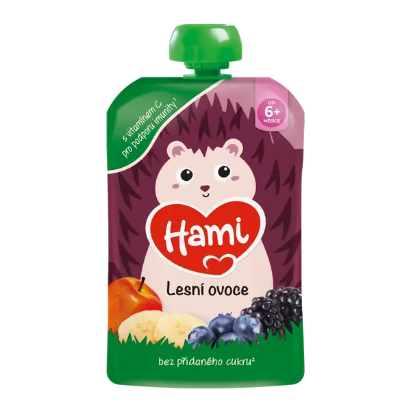 HAMI Příkrm kapsička Smoothie lesní ovoce 100 g
