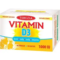 TEREZIA VITAMIN D3 1000 IU 90 TOBOLEK Vitamínový doplněk, , velikost