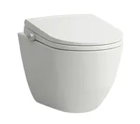 Laufen Cleanet Pro Lite - Elektronický bidet s keramikou, závěsný, Rimless, SoftClose, bílá H614890000S002