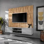 Obývací stěna XARI PGAS XR G2 perla gray/artisan