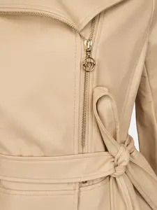 Béžová dámska koženková bunda ORSAY