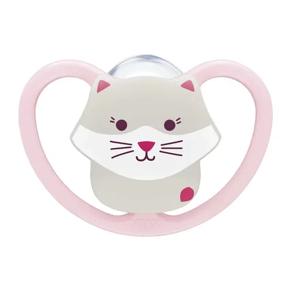 NUK cumlík Perfect Match AIR CAT 6-18m
