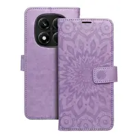 Flipové pouzdro MEZZO Book case pro Xiaomi Redmi Note 14 Pro 4G, mandala purple