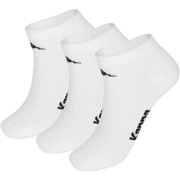 Kappa FETAZ Unisex ponožky, bílá, velikost