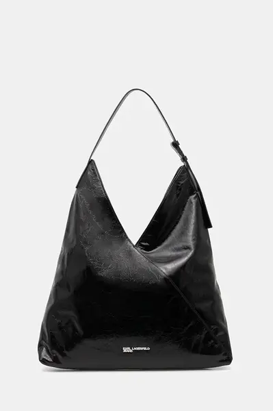 Kožená kabelka Karl Lagerfeld Jeans