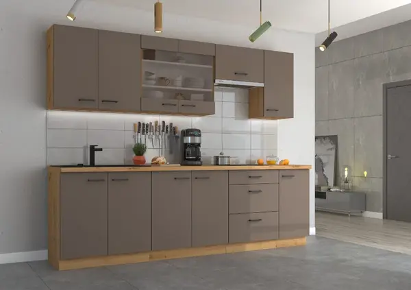 Kuchyňská linka 260 cm Bolonia 3