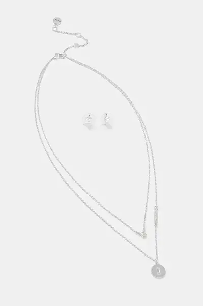 Náušnice a náhrdelník Dkny