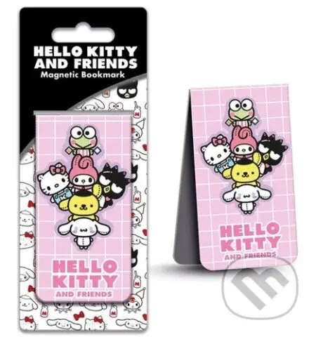 Hello Kitty a přátelé magnetická záložka