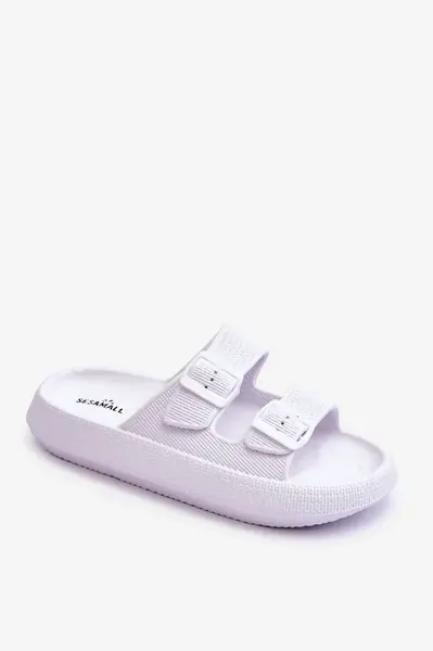 Dámské pěnové pantofle s přezkami