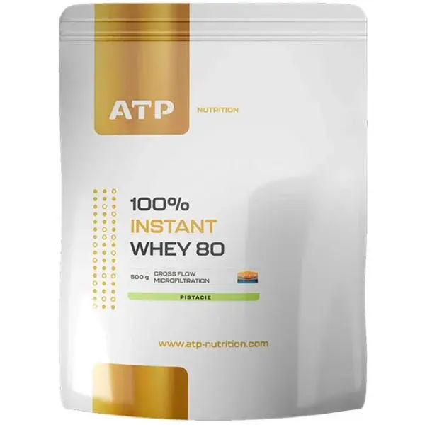 ATP NUTRITION 100% INSTANT WHEY 80 CFM 500 G PISTÁCIE Syrovátkový protein, , velikost 500 G