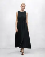 ECOALF Karl Dress Black M