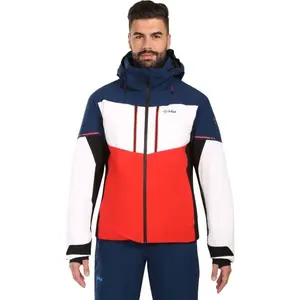 KILPI TONNSI Pánska lyžiarska bunda, červená, veľkosť XXXL