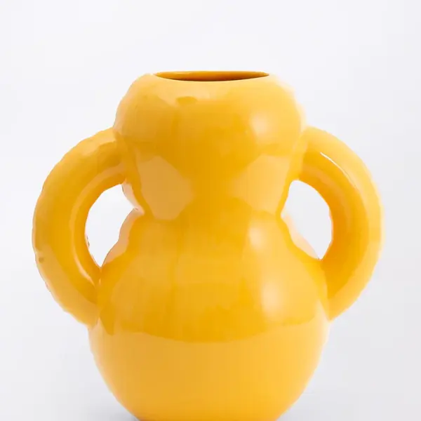 HOME STUDYO Vase OSCAR Yolk Gloss
