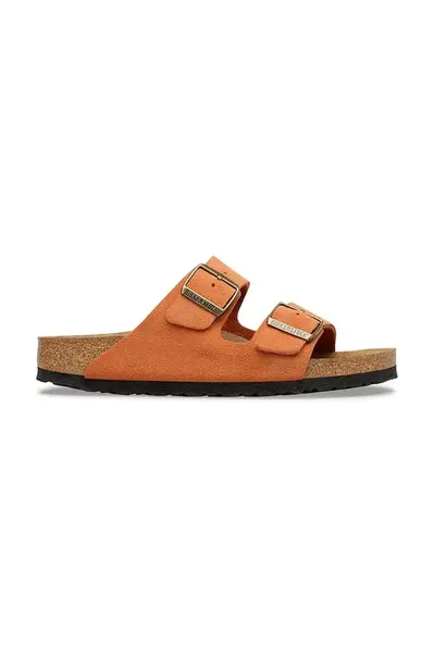 Semišové pantofle Birkenstock Arizona