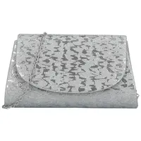 Dámské psaníčko stříbrné - Michelle Moon Lenta