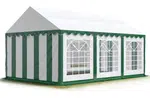 Hawaj Párty stan Economy 3 x 6 m zeleno-bílý