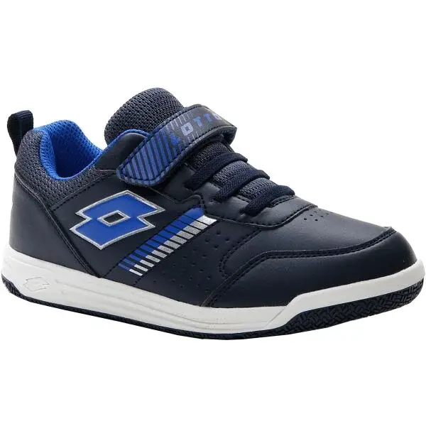 Lotto SET ACE AMF XVII CL SL Juniorská obuv na voľný čas, tmavo modrá, veľkosť