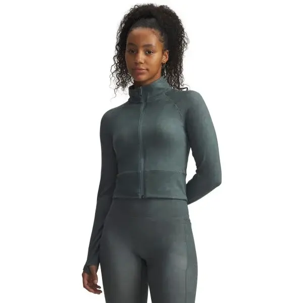 Under Armour MERIDIAN SUEDE EFFECT Dámska mikina, tmavo modrá, veľkosť