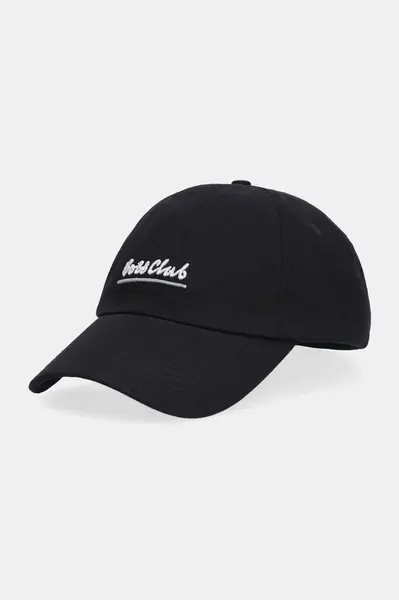 Bavlněná baseballová čepice BOSS Orange Derrel-Slogan