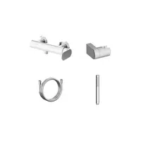 Sprchová batéria Ravak Eleganta so sprchovacím setom 150 mm chróm X07S138