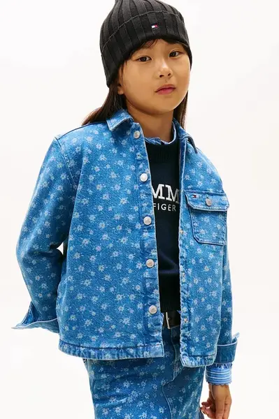 Dětská riflová košile Tommy Hilfiger