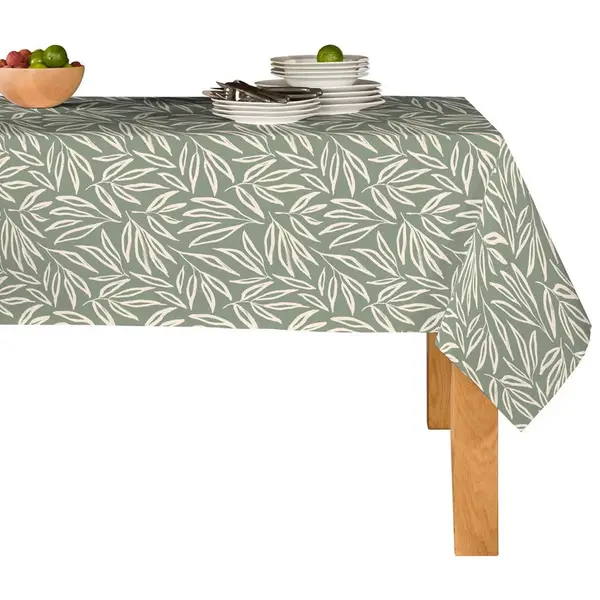 MISTRAL UBRUS, 140/240 cm, šedozelená