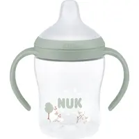 NUK Perfect Match Sheep fľaštička na učenie s kontrolou teploty 6m+ 150 ml