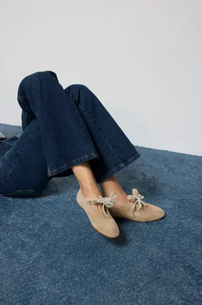 Semišové baleríny Answear.LAB