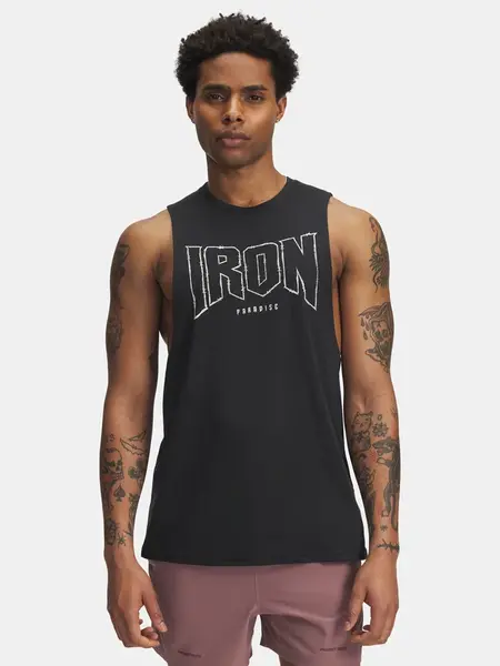 Pánské tílko Under Armour Pjt Rck Tank-BLK - Pánské