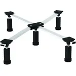 Ideal Standard Strada - Nohy k sprchovej vaničke, chróm/čierna K712667