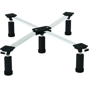 Ideal Standard Strada - Nohy k sprchovej vaničke, chróm/čierna K712667