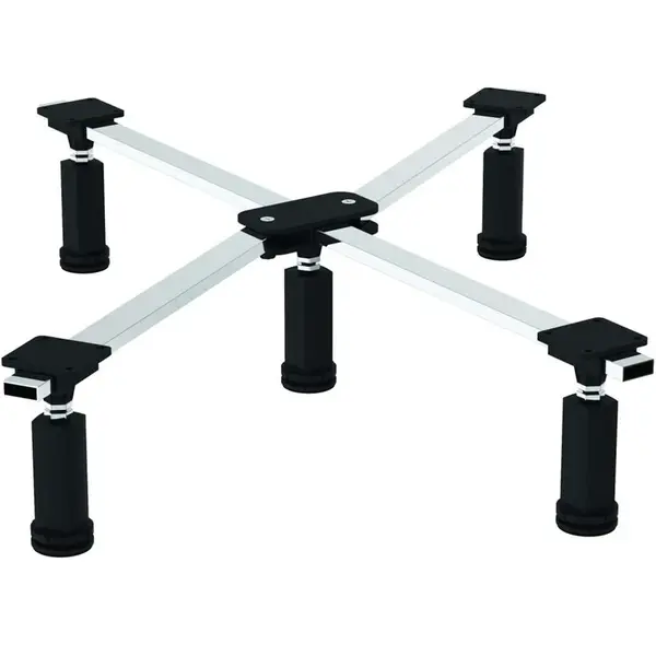 Ideal Standard Strada - Nohy k sprchovej vaničke, chróm/čierna K712667