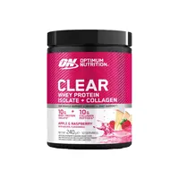 Optimum Nutrition Clear Whey Protein Isolate + Collagen 240 g jablko-malina